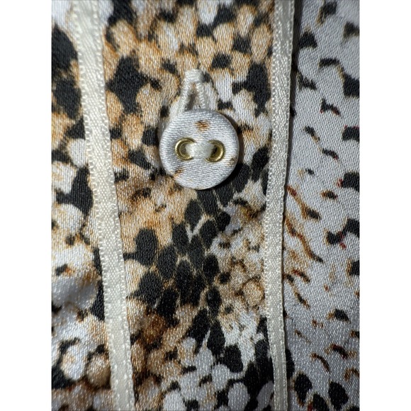 Cabi Womens Fall‎ Snake Print Button Front Midi Shirt Dress M - Picture 6 of 7